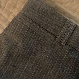 Banana Republic The Logan Fit Pant, Gray pinstripe